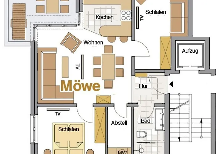 דירה Baltic House Moewe
